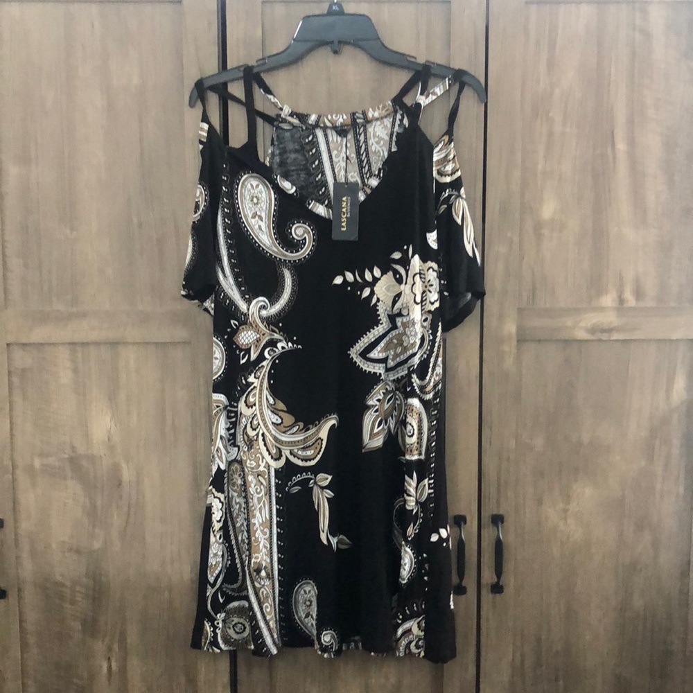 Cold shoulder dress